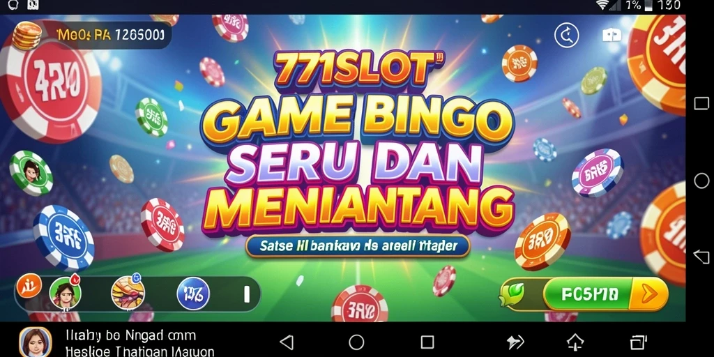 Tampilan gameplay yang seru di 171SLOT Bingo.
