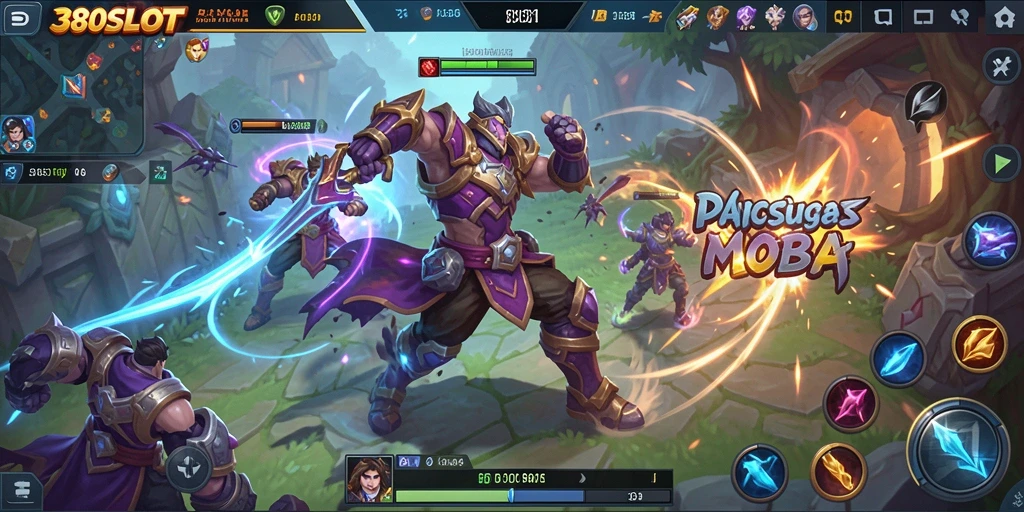 Tampilan epic dari pertarungan seru di 380SLOT.