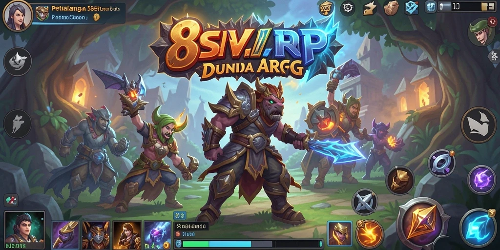 Screenshot gameplay menampilkan aksi seru dalam 8SVIP