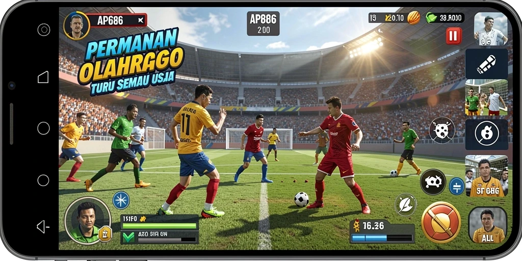 Gameplay seru dan menantang dalam AP686, nikmati olahraga favoritmu!