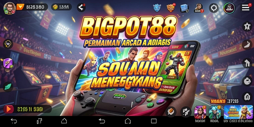 Tampilan gameplay BIGPOT88 yang menegangkan dan penuh warna.