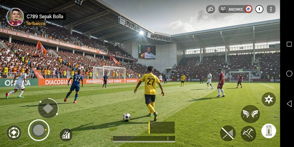 Tampilan gameplay C789 yang menegangkan dan realistis.