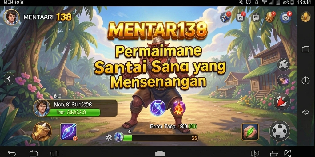 Tampilan menarik dari gameplay MENTARI138 yang seru dan santai.
