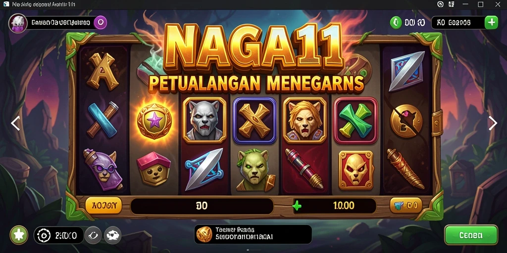 Gameplay menarik NAGA11 dengan tema slot yang beragam.