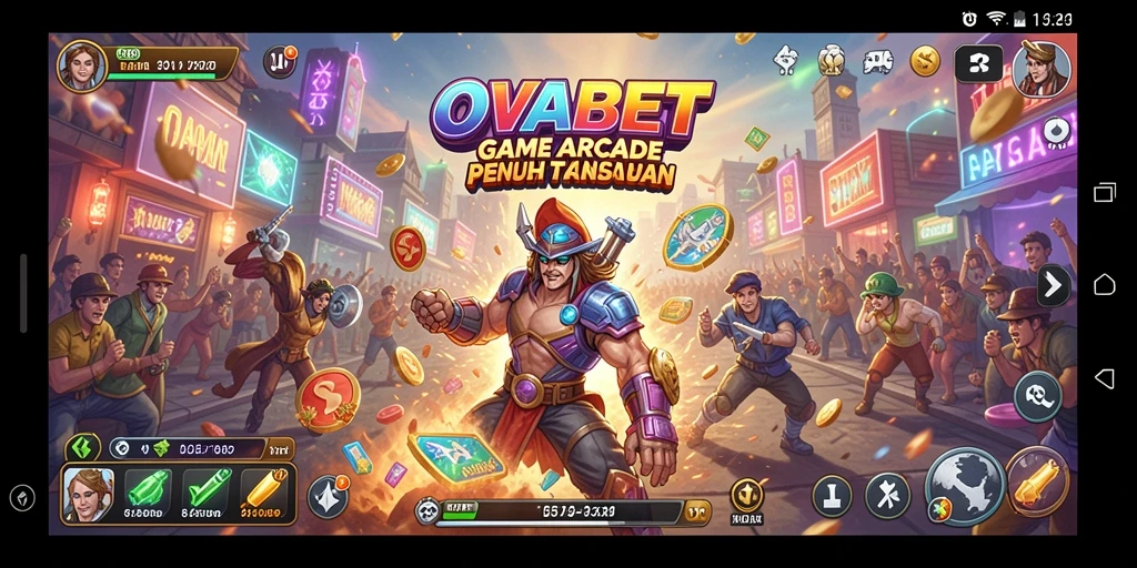 Tampilan menarik dari gameplay OVABET yang seru dan menantang.