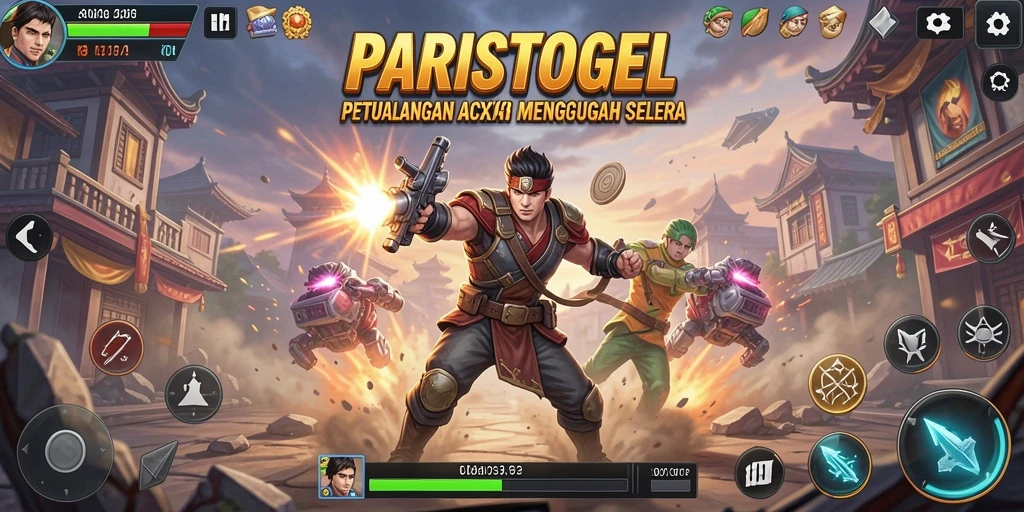Gameplay mendebarkan dalam dunia fantasi PARISTOGEL.