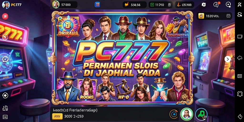 Tampilan menarik dari gameplay slot di PC777.