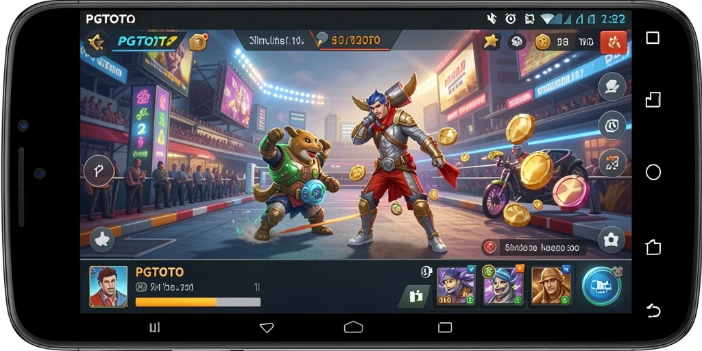 Tampilan gameplay PGTOTO yang menarik dan realistis.