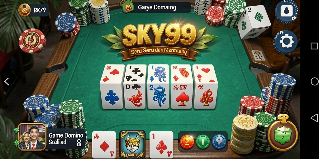 Tampilan gameplay <strong>SKY99</strong> yang menarik dan interaktif.