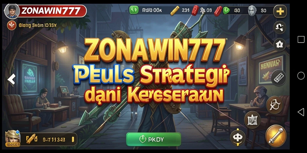 Tampilan gameplay ZONAWIN777 yang menarik dan seru.